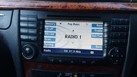 Music Navigation Radio W211